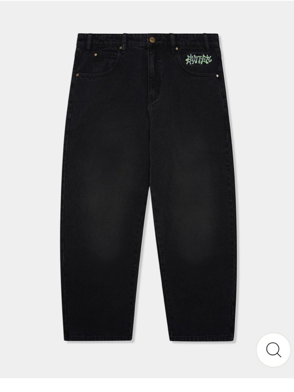 Butter Black limited edition baggy jeans